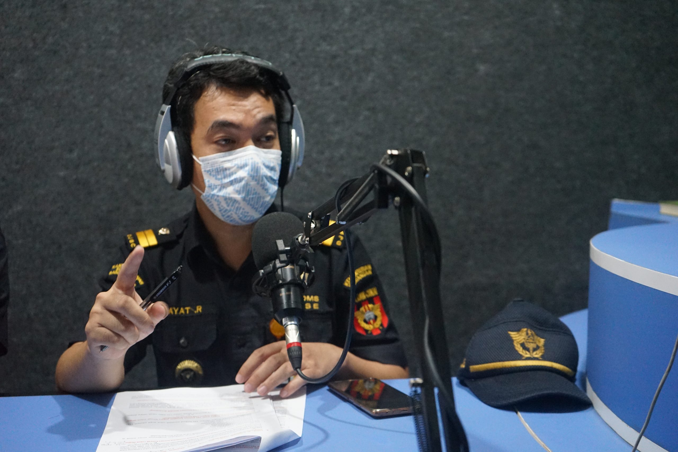 Bea Cukai Lampung Sapa Warga Pringsewu Lewat Radio