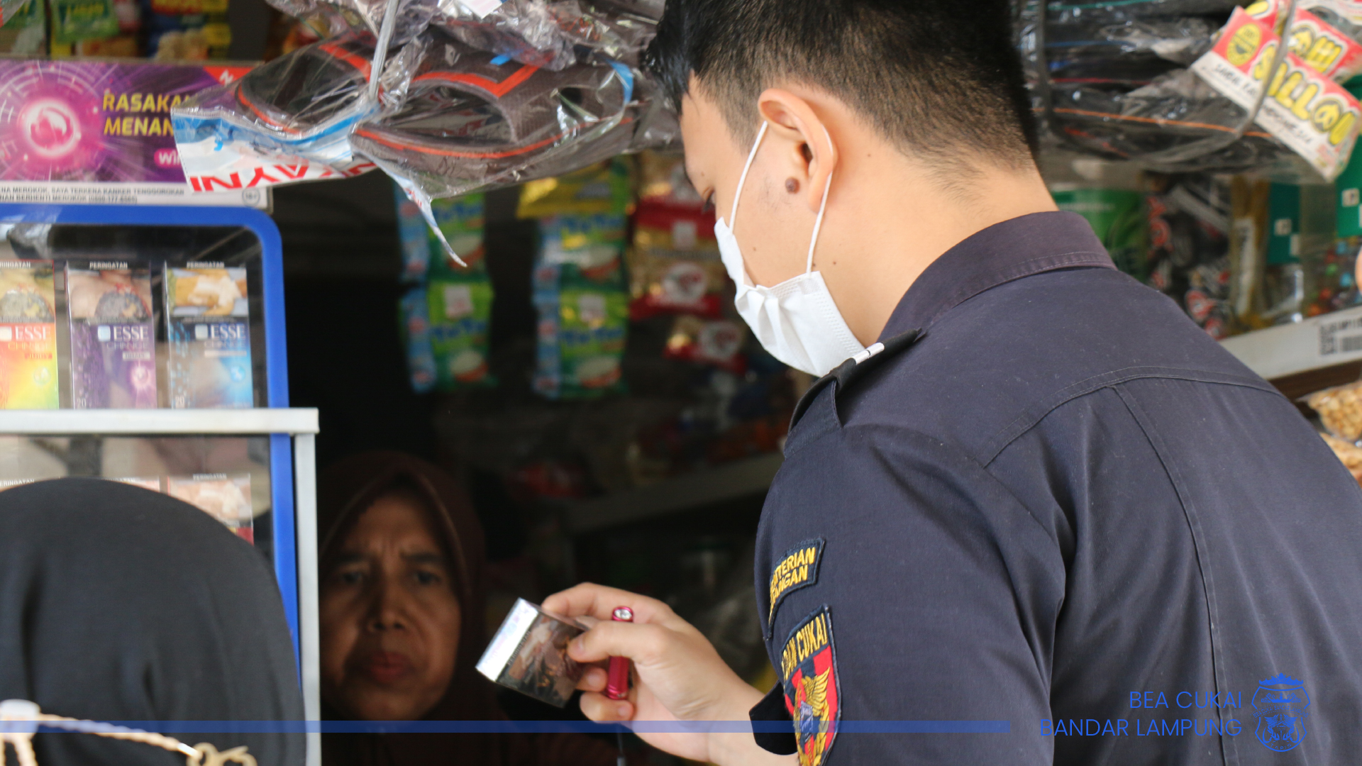 Bea Cukai Lampung Sosialisasikan Rokok Ilegal ke Wilayah Metro dan Lampung Timur